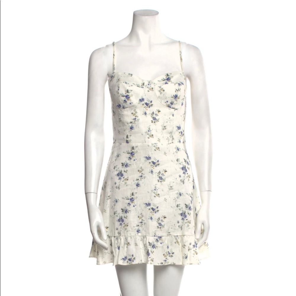 Reformation Linen Mini Dress